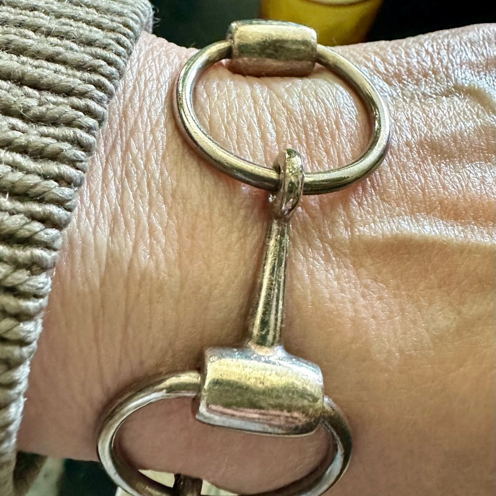 Vintage Gucci Equestrian Bit bracelet. Late 1980 to early 1990s. - Picture 8 of 8